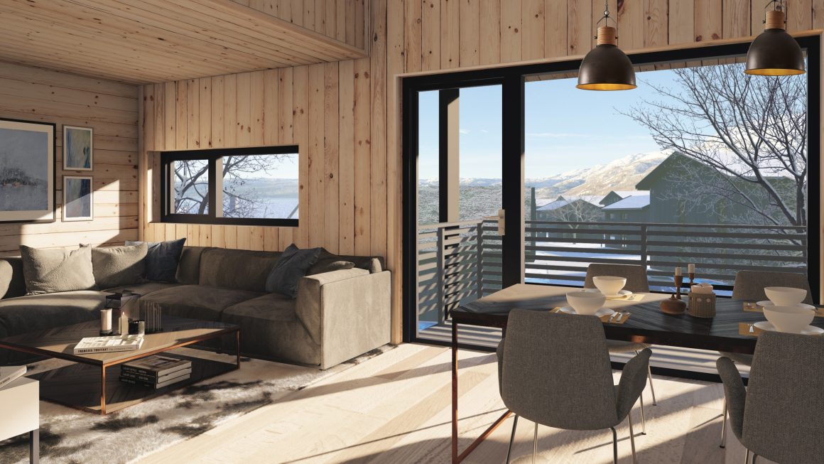 Billig hytte til salgs på fjellet i Norge